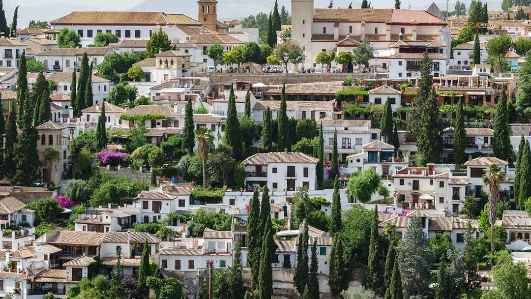 Albaicín es uno de los barrios más representativos de Granada