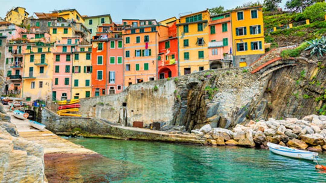 Cinque Terre está compuesta por 5 pueblos en la provincia de La Spezia