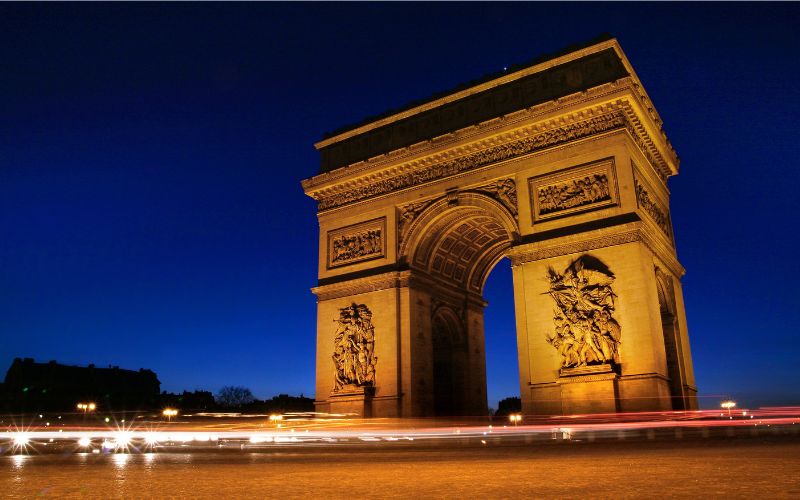 Arco de Triunfo, París
