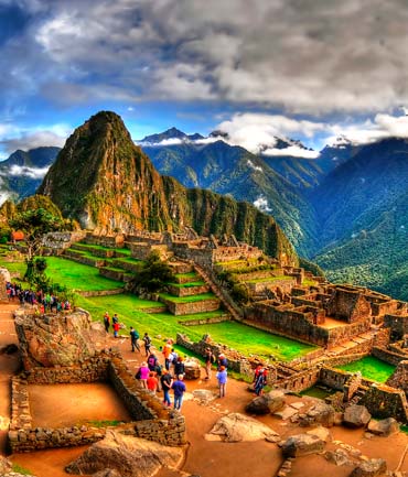 Una pirámide en México