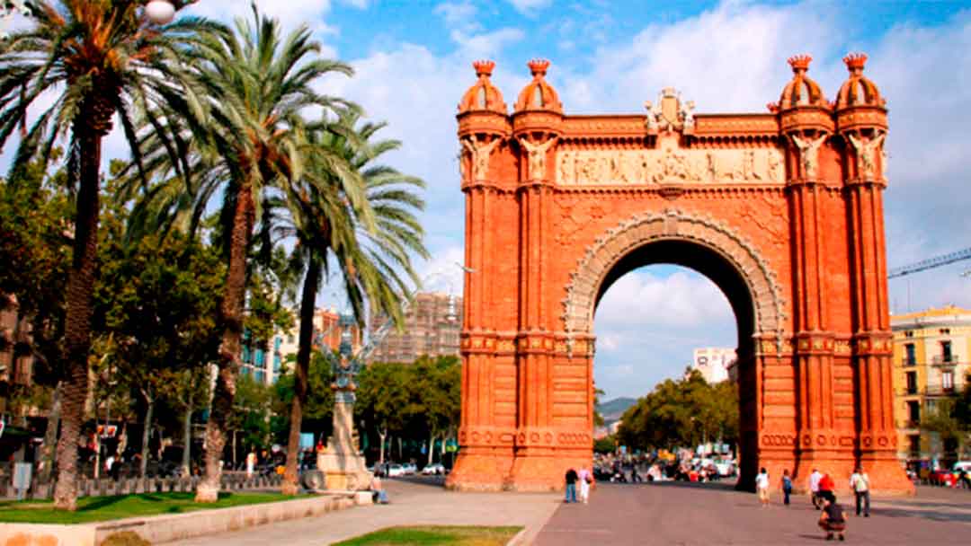 Arco del triunfo de Barcelona