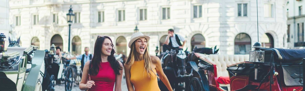 2 mujeres de viaje en Viena