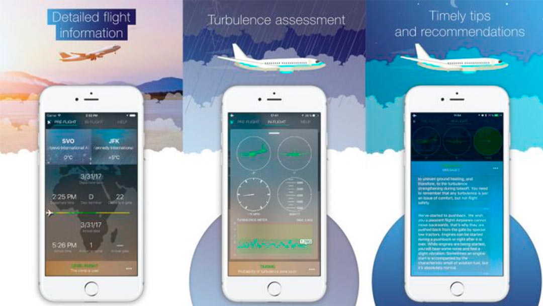 SkyGurú es una aplicación que te explicará todo lo que ocurre durante tu vuelo