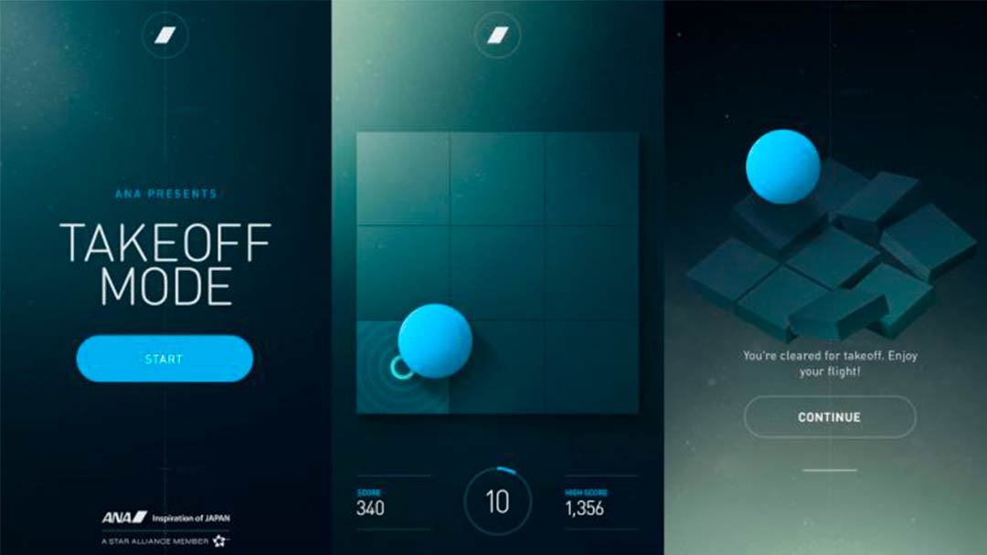 Ana Take Off Mode es una app que te ayuda a distraerte durante el vuelo