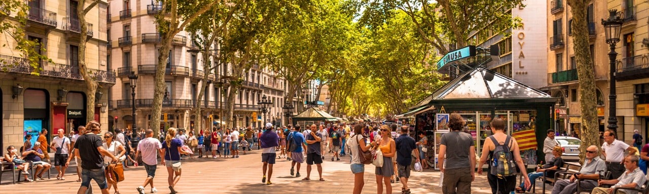 La Rambla de Barcelona