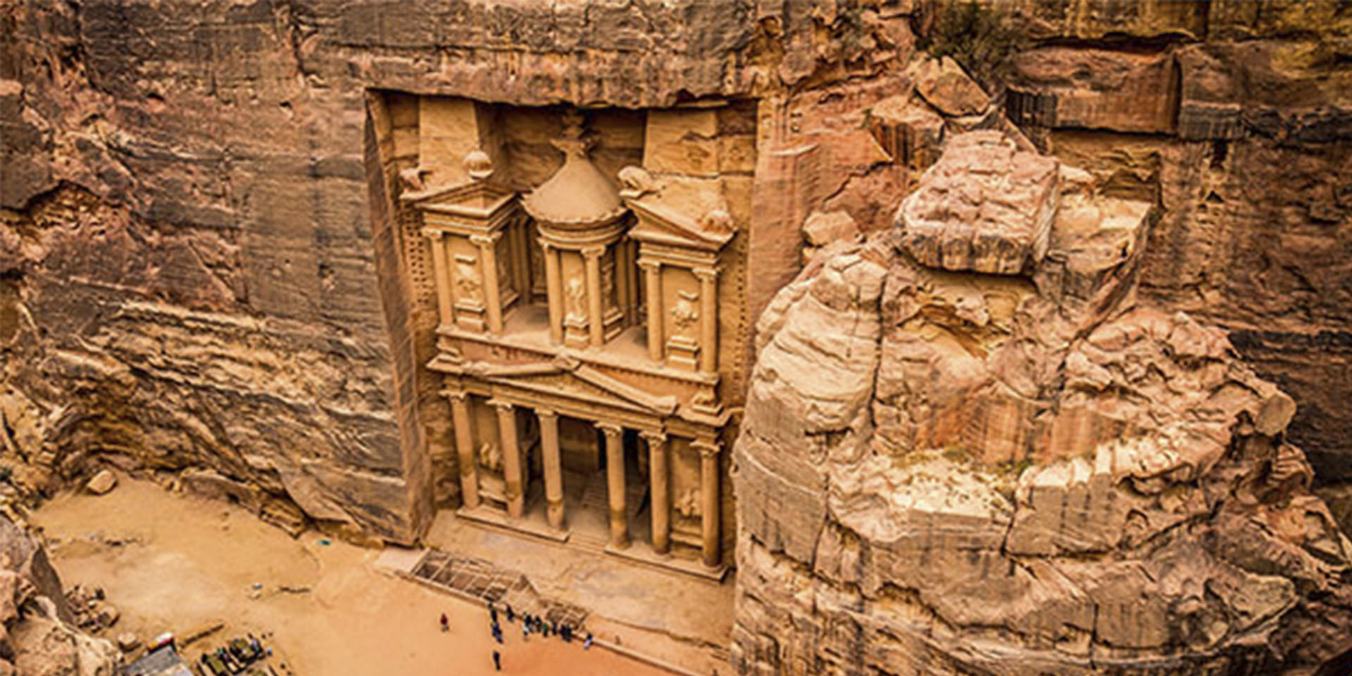 Petra es una de las Siete Maravillas del mundo
