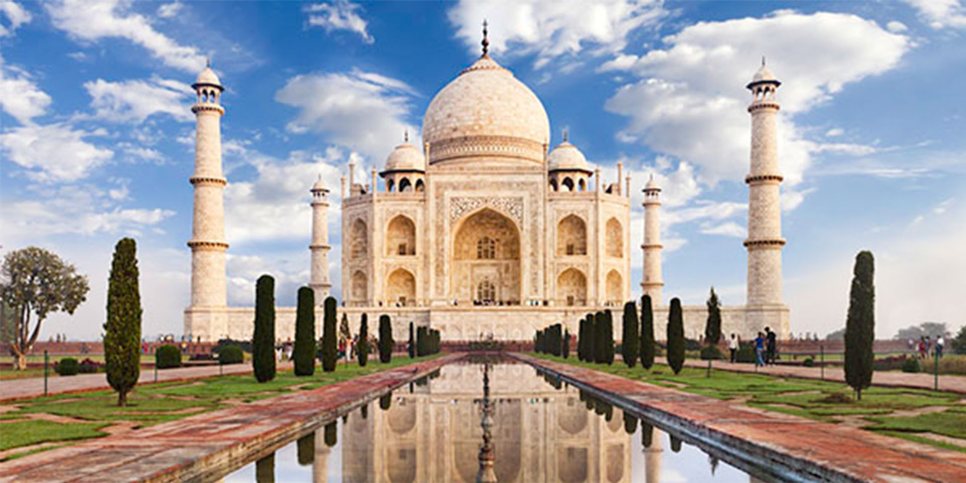 El Taj Mahal es una de las Siete Maravillas del mundo