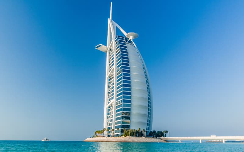 otel de lujo burj al arab en dubai