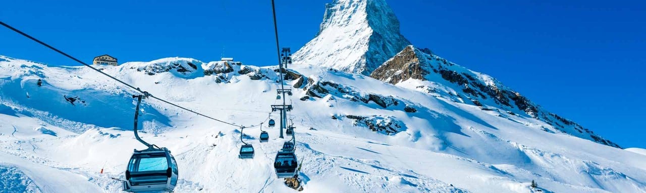 Las pistas de esquí de Zermatt