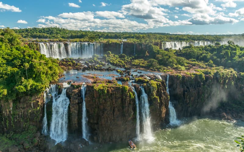 cascadas de iguazú en Brasil