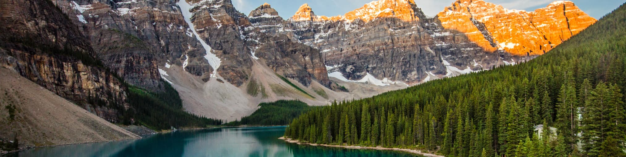 lago moraine en canada