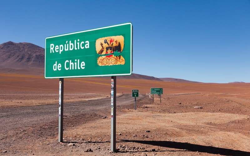 carretera de acceso a república de chile