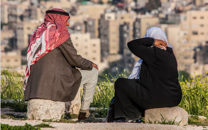 locales en amman, capital de jordania
